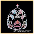 Long lifetime factory directly crown tiara display case for bride or pageant